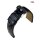 Eulux echt Nil-Krokodil Uhrenarmband Modell Portofino schwarz 24/24 mm, komp.Panerai