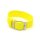 Perlon Durchzugs-Uhrenarmband Modell Robby-Premier gelb 20 mm