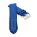 Feines Leder-Uhrenarmband Chur-XS königs-blau 22 mm