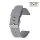 Easy-Klick Silikon Design Uhrenarmband Modell Hatcher hell-grau 21 mm