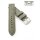 Easy-Klick Leder Uhrenarmband Modell Canyon wasserfest distel-grau 22 mm