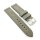 Easy-Klick Leder Uhrenarmband Modell Canyon wasserfest distel-grau 22 mm