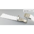 Morellato Silikon Uhrenarmband Modell Iseo Faltschließe weiß 24 mm
