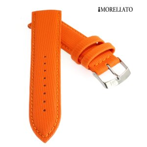 Morellato Nytech Uhrenarmband Modell Techno orange 18 mm, wasserfest