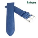 Barington Rindleder Uhrenarmband Modell Fancy blau 18 mm,...
