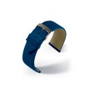 Barington Lamm-Nappa Uhrenarmband Modell Cordero blau 18 mm, Handarbeit