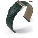 Eulux Oliven-Leder Uhrenarmband Modell Olive grün 18...