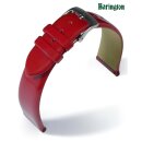 Barington Lack-Leder Uhrenarmband Modell Lack rot 16 mm,...